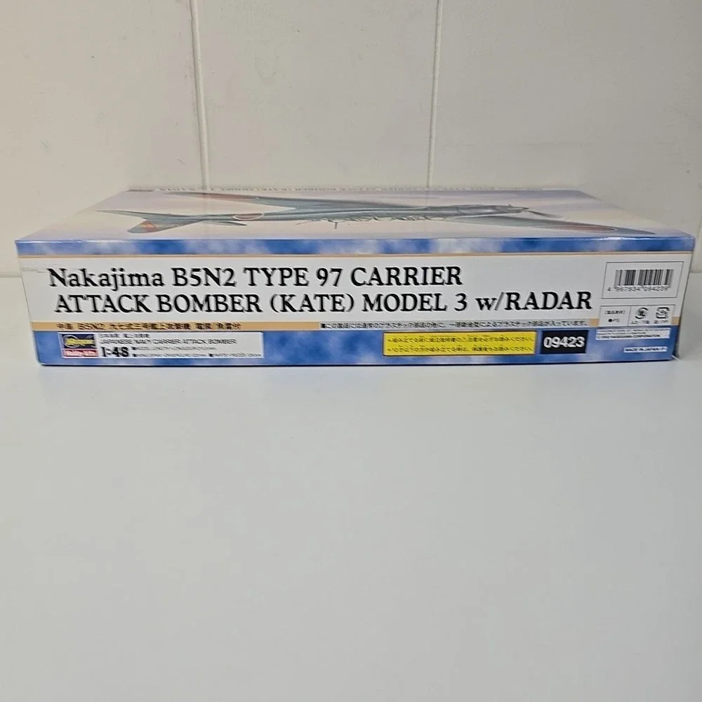 Hasegawa 1/48 Nakajima B5N2 Type 97 Carrier Attack Kate Model 3 Radar NEW 09423